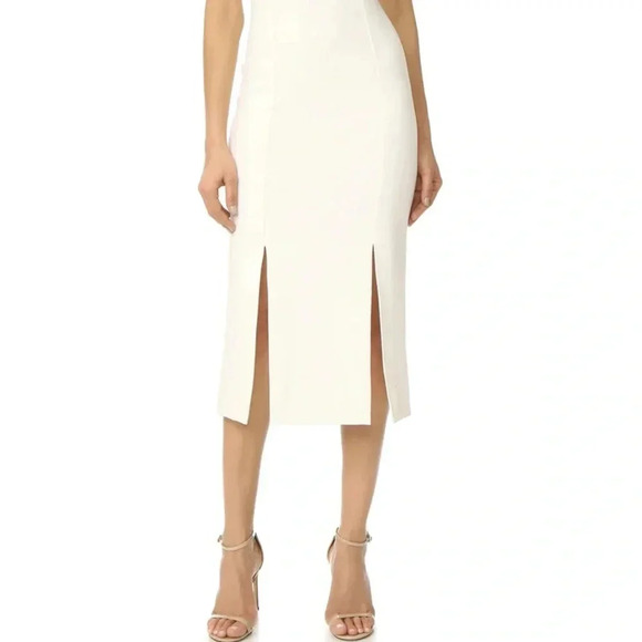 CINQ A SEPT NWT Black Henriette Cut Out Sheath Dress 4 - Picture 2 of 11